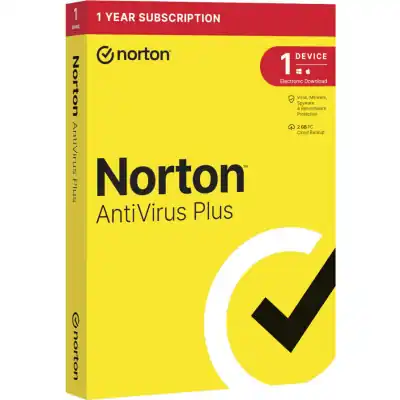 Norton Antivirus Plus (1 Device/Up to 2GB)
