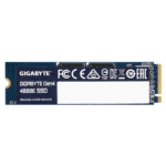 GIGABYTE 500GB Gen 4 4000E SSD; SEQ Read Up to 3600 MB/s / Write Up to 3000MB/s; Limited 3-years warranty.