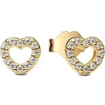 Pandora Jewelry Sparkling Double Hoop Earrings (260528C01) Women JEWELRY