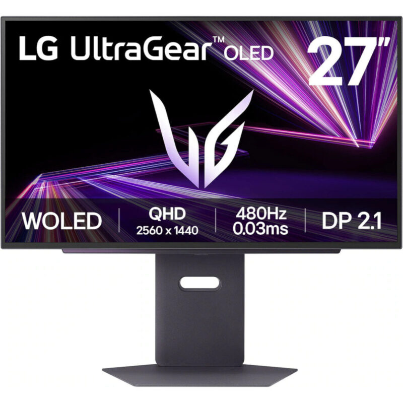 LG UltraGear 27" QHD OLED Gaming 480Hz 0,03ms