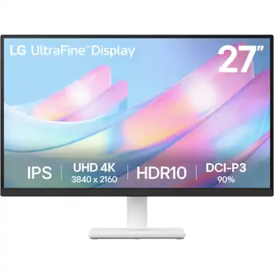 LG UltraFine 27" 4K UHD IPS Monitor - White
