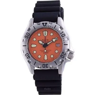 Ratio FreeDiver Professional 500M Sapphire Automatic 32BJ202A-ORG Men's Watch