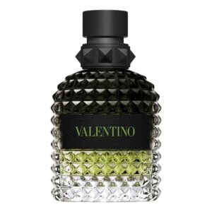 Valentino Garavani Uomo Born In Roma Green Stravaganza Eau De Toilette Spray For Men 1.7oz-3614274024784