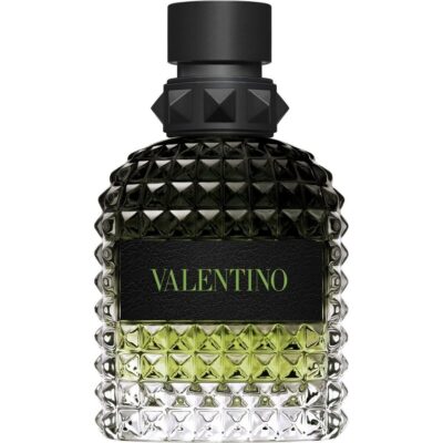 Valentino Garavani Uomo Born In Roma Green Stravaganza Eau De Toilette Spray For Men 1.7oz-3614274024784