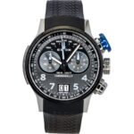 Edox Chronorally Chronograph Rubber Strap Grey Dial Quartz 38003-TINBU-GNBU 100M Men's Watch