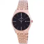 Westar Black Dial Two Tone Stainless Steel Quartz 40210 PPN 603 Women's Watch