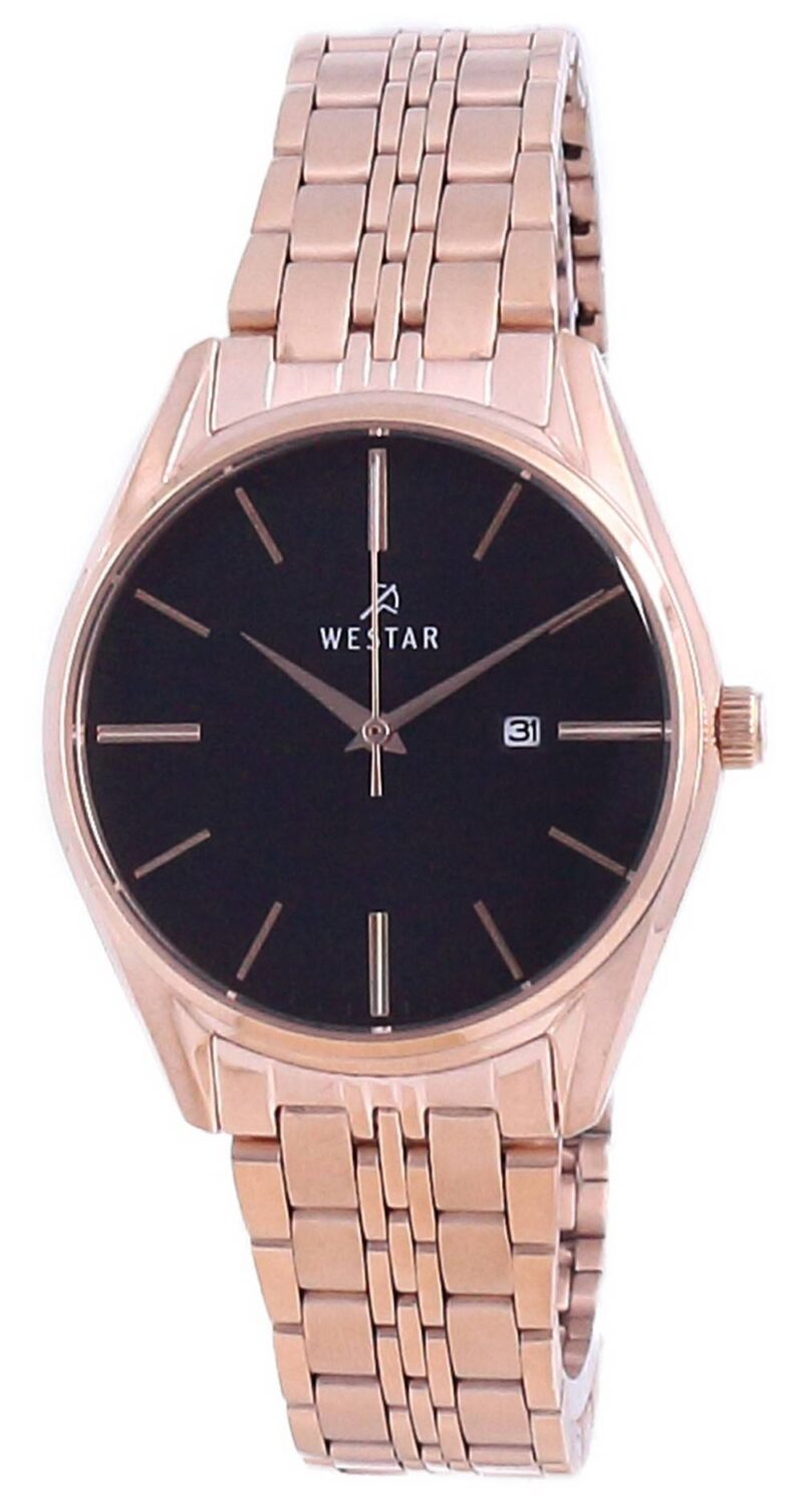 Westar Black Dial Two Tone Stainless Steel Quartz 40210 PPN 603 Women's Watch Westar Black Dial Two Tone Stainless Steel Quartz 40210 PPN 603 Women's Watch
