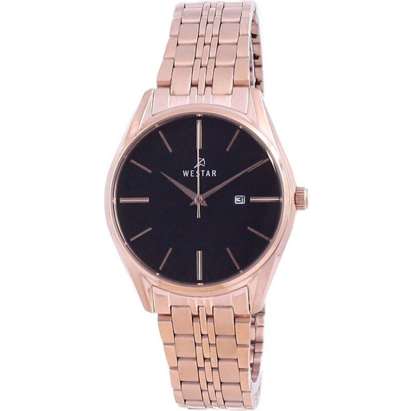 Westar Black Dial Two Tone Stainless Steel Quartz 40210 PPN 603 Women's Watch