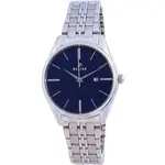 Westar Blue Dial Stainless Steel Quartz 40210 STN 104 Women's Watch