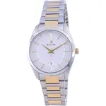 Westar Silver Dial Two Tone Stainless Steel Quartz 40213 CBN 107 Women's Watch