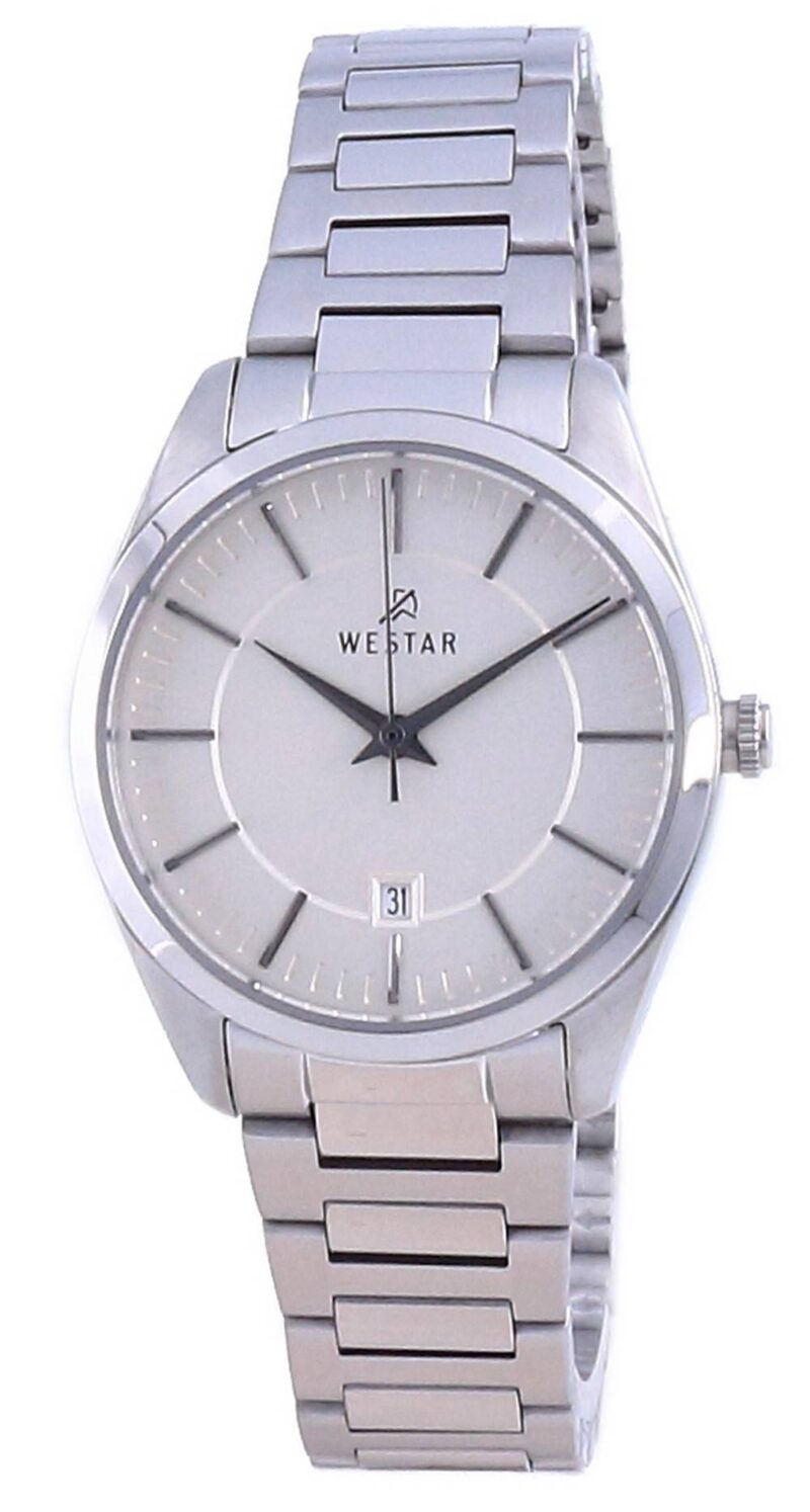 Westar Champagne Dial Stainless Steel Quartz 40213 STN 102 Women's Watch Westar Champagne Dial Stainless Steel Quartz 40213 STN 102 Women's Watch