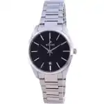 Westar Black Dial Stainless Steel Quartz 40213 STN 103 Women's Watch