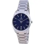 Westar Blue Dial Stainless Steel Quartz 40213 STN 104 Women's Watch