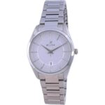 Westar Silver Dial Stainless Steel Quartz 40213 STN 107 Women's Watch