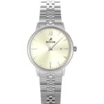 Westar Profile Stainless Steel Light Champagne Dial Quartz 40215STN102 Women's Watch