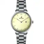 Westar Profile Two Tone Stainless Steel Light Champagne Dial Quartz 40218STN102 Women's Watch