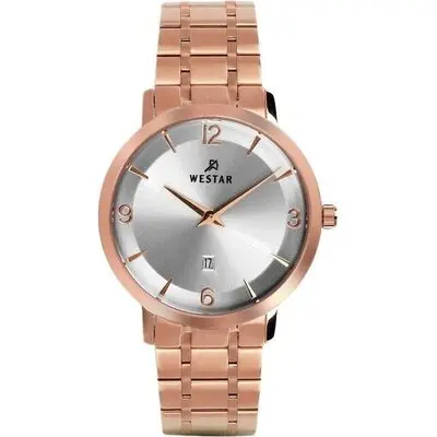 Westar Profile Stainless Steel Silver Dial Quartz 40220PPN607 Women's Watch