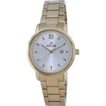 Westar Silver Dial Gold Tone Stainless Steel Quartz 40245 GPN 102 Women's Watch