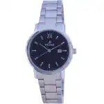 Westar Black Dial Stainless Steel Quartz 40245 STN 103 Women's Watch