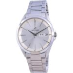 Westar Champagne Dial Stainless Steel Quartz 50212 STN 102 Men's Watch