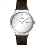 Westar Profile Leather Strap Silver Dial Quartz 50214STN127 Men's Watch