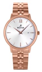 Westar Profile Stainless Steel White Dial Quartz 50215PPN601 Men's Watch