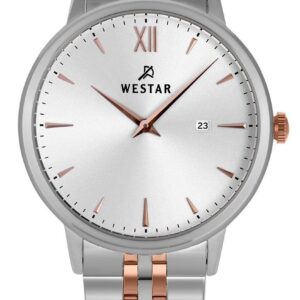 Westar Profile Stainless Steel Silver Dial Quartz 50215SPN607 Men's Watch