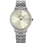 Westar Profile Stainless Steel Light Champagne Dial Quartz 50215STN102 Men's Watch