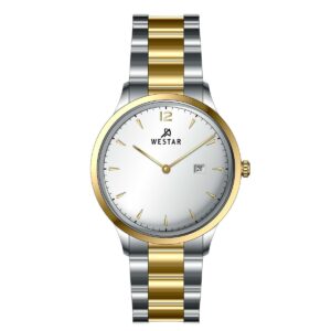 Westar Profile Stainless Steel Silver Dial Quartz 50218CBN107 Men's Watch