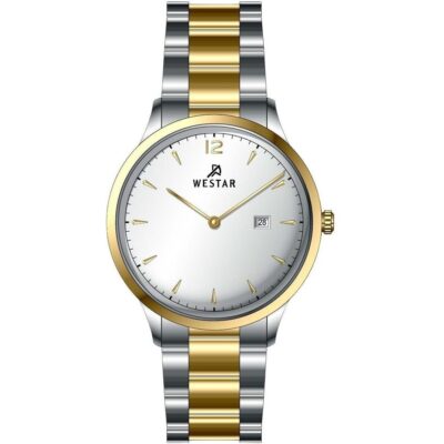 Westar Profile Stainless Steel Silver Dial Quartz 50218CBN107 Men's Watch