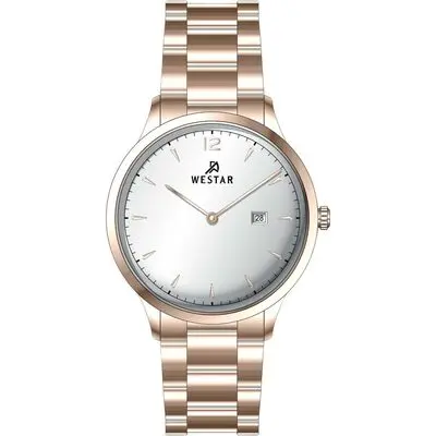 Westar Profile Stainless Steel Silver Dial Quartz 50218PPN607 Men's Watch