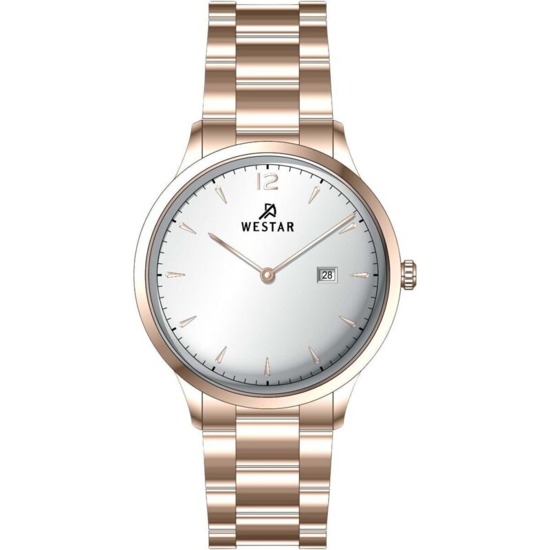 Westar Profile Stainless Steel Silver Dial Quartz 50218PPN607 Men's Watch