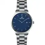 Westar Profile Stainless Steel Blue Dial Quartz 50218STN104 Men's Watch