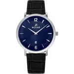 Westar Profile Leather Strap Blue Dial Quartz 50219STN104 Men's Watch