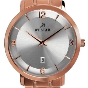 Westar Profile Stainless Steel Silver Dial Quartz 50220PPN607 Men's Watch