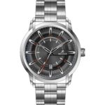 Westar Profile Stainless Steel Black Dial Quartz 50229STN803 Men's Watch