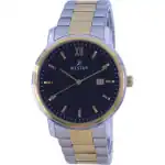 Westar Black Two Tone Stainless Steel Quartz 50245 CBN 103 Men's Watch