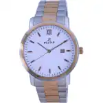 Westar White Dial Two Tone Stainless Steel Quartz 50245 SPN 601 Men's Watch