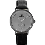 Westar Profile Leather Strap Grey Dial Quartz 50246GGN106 Men's Watch