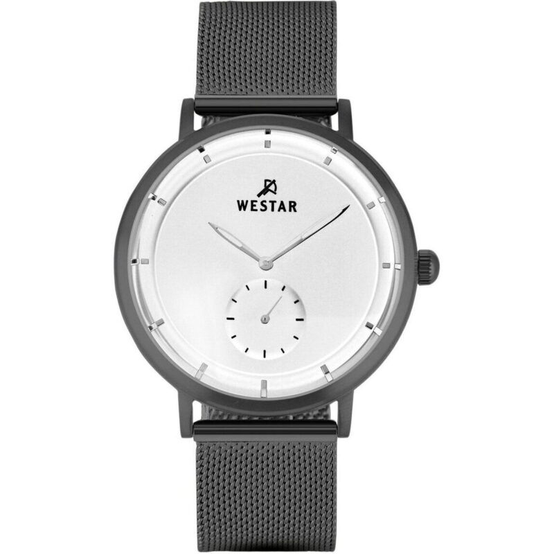Westar Profile Stainless Steel White Dial Quartz 50247GGN107 Men's Watch