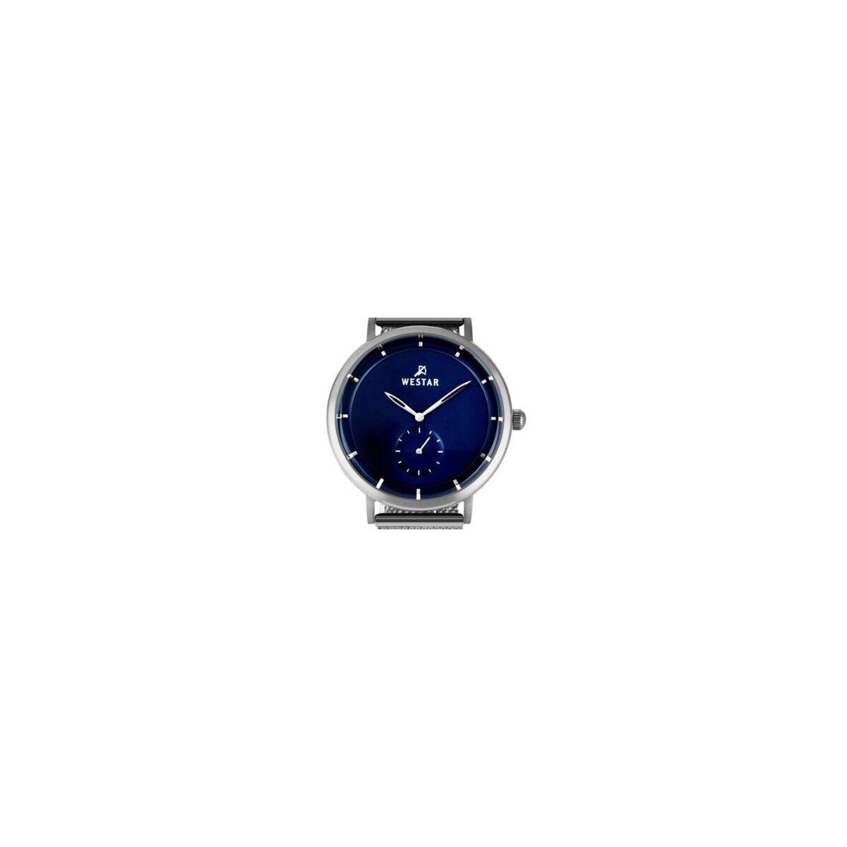 Westar Profile Stainless Steel Blue Dial Quartz 50247STN104 Men's Watch