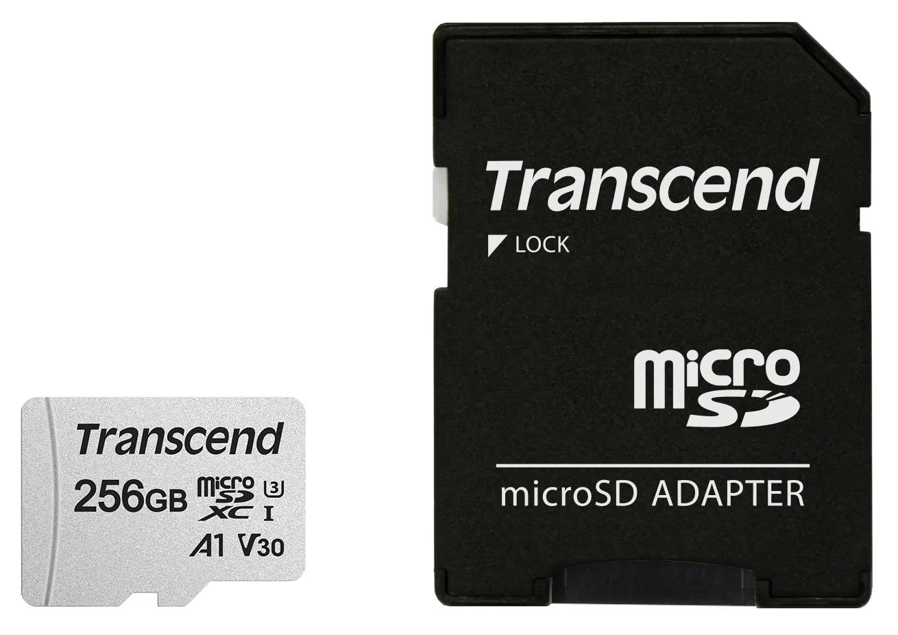 TRANSCEND 256GB MICRO SDXC C 10 UHS-I U1/U3 V30 A1 WITH SD ADAPTOR 4 TRANSCEND 256GB MICRO SDXC C 10 UHS-I U1/U3 V30 A1 WITH SD ADAPTOR - Image 4