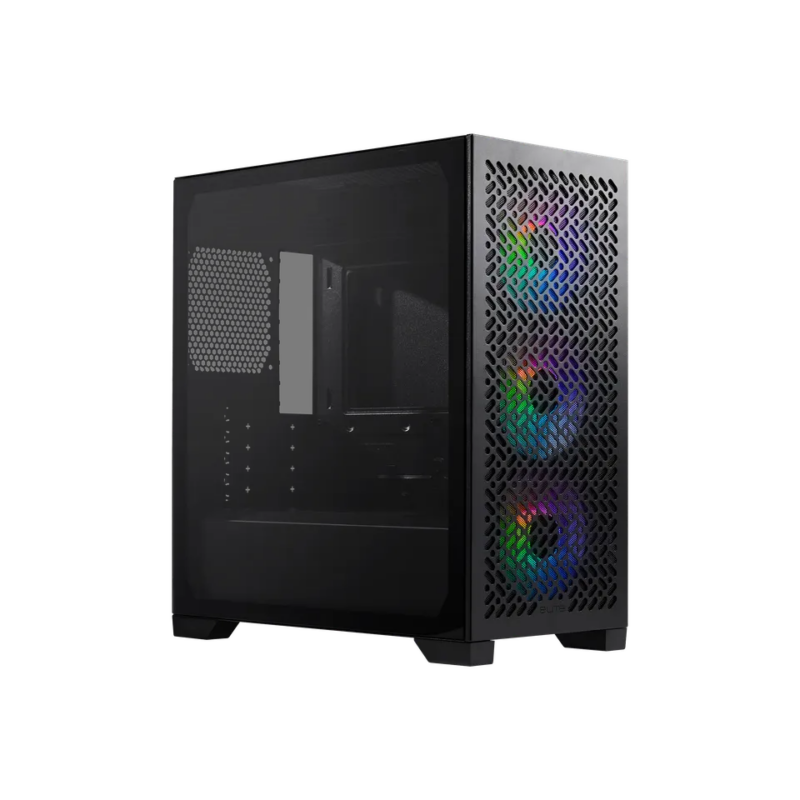 Cooler Master Elite 302 + 3x 120mm ARGB Black