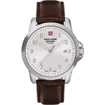 Swiss Alpine Military By Grovana Leader Silver Dial Quartz 7011.1532 100M Men's Watch