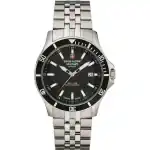 Swiss Alpine Military By Grovana Challenger Black Dial Quartz 7022.1137 100M Men's Watch