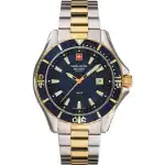Swiss Alpine Military By Grovana Nautilus Blue Dial Quartz 7040.1145 100M Men's Watch
