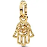 Pandora Jewelry Hamsa Hand 14k Gold-plated Dangle (769144C00) Women JEWELRY