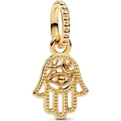 Pandora Jewelry Hamsa Hand 14k Gold-plated Dangle (769144C00) Women JEWELRY