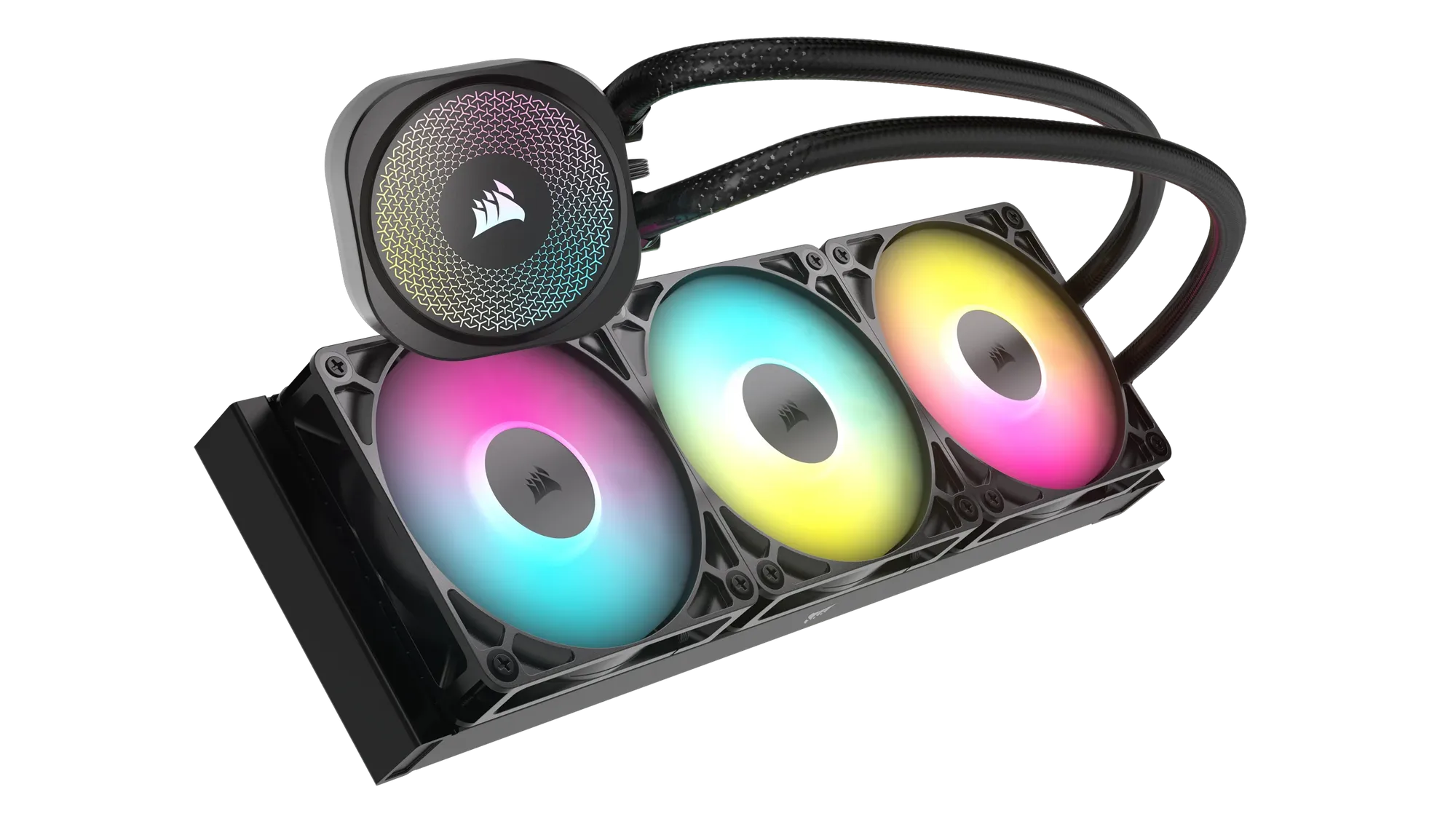 Corsair NAUTILUS 360 ARGB; 360mm Radiator; Liquid CPU Cooler; Intel® LGA 1851/1700; AMD® AM5/AM4 12 Corsair NAUTILUS 360 ARGB; 360mm Radiator; Liquid CPU Cooler; Intel® LGA 1851/1700; AMD® AM5/AM4 - Image 12