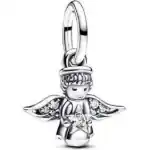 Pandora Charms Sparkling Angel Dangle (793598C01)  JEWELRY
